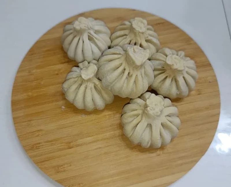 Хинкали из говядины без кинзы