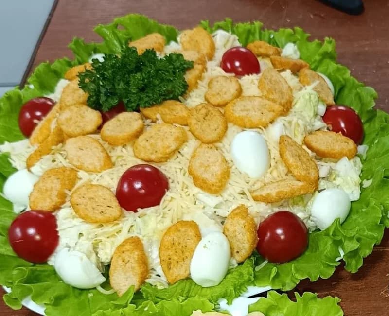Салат «Цезарь»